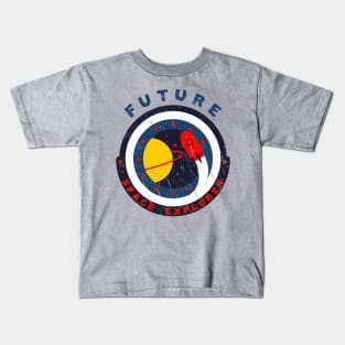 Future Space Explorer / Astronaut Patch Kids T-Shirt